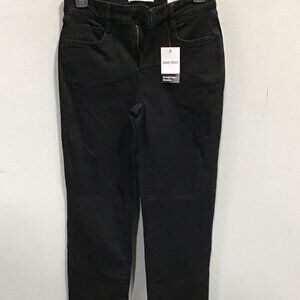NWT Nine West Curvy Slim Straight slacks in Black, size 0